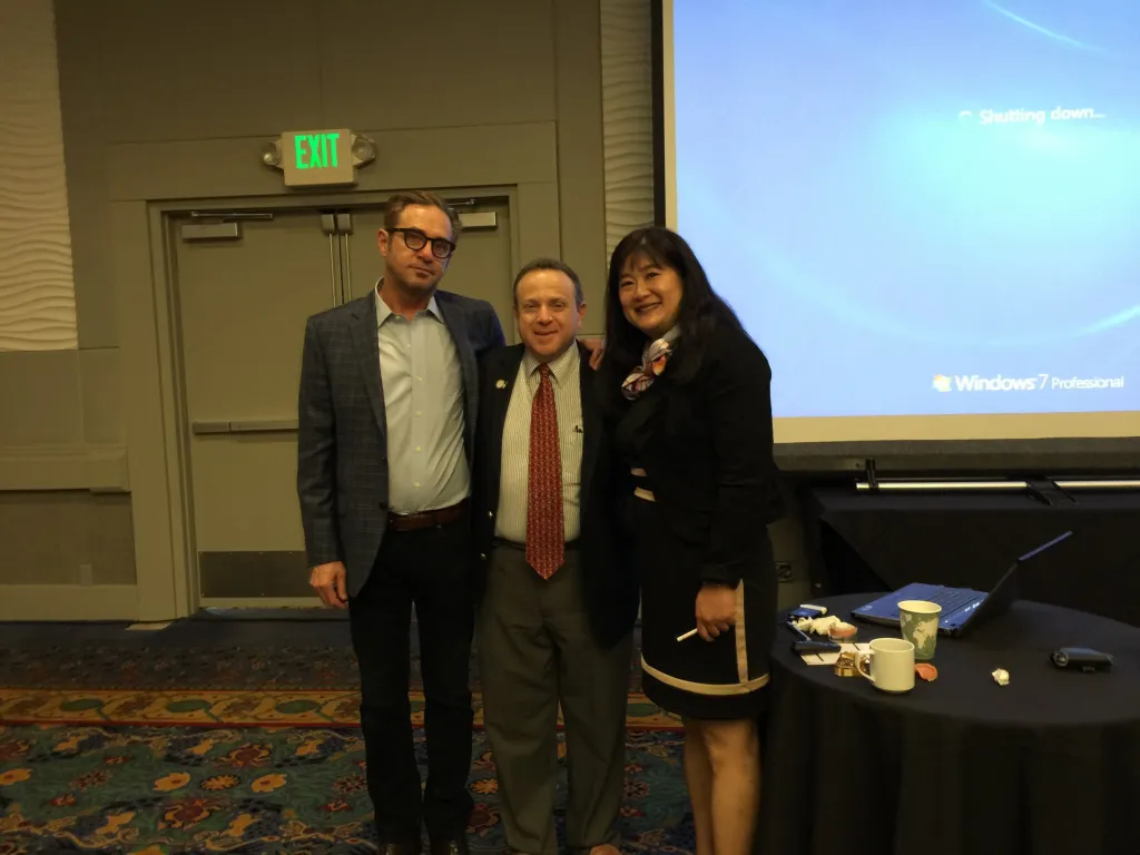 Dr. Kevin Jeworski, Dr. Robert Vogel, and Dr. Joy Wang