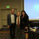Dr. Kevin Jeworski, Dr. Robert Vogel, and Dr. Joy Wang